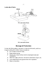 Preview for 7 page of Agria Hydrasplitter TPL Manual