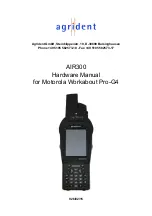 Preview for 1 page of Agrident AIR300 Hardware Manual