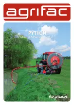 Preview for 1 page of agrifac PYTHON Manual