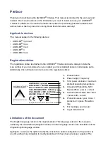 Preview for 3 page of Agrilight AGRILED 3 eco Installation And User Manual