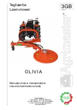 AGRIMASTER OLIVIA X50 Use And Maintenance Book preview