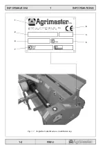 Preview for 11 page of AGRIMASTER RMU 1250 Use And Maintenance Manual