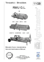 Предварительный просмотр 1 страницы AGRIMASTER RMU G.L. 2550 Use And Maintenance Manual