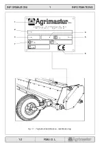 Предварительный просмотр 12 страницы AGRIMASTER RMU G.L. 2550 Use And Maintenance Manual