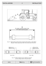 Предварительный просмотр 39 страницы AGRIMASTER RMU G.L. 2550 Use And Maintenance Manual