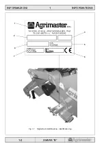 Предварительный просмотр 10 страницы AGRIMASTER SHARK B 400 Use And Maintenance Manual