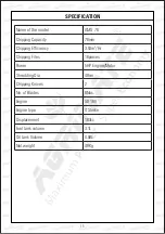 Предварительный просмотр 15 страницы Agrimate AMS-76 User Manual