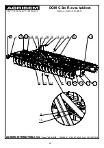 Предварительный просмотр 30 страницы Agrisem Classic DISC-O-MULCH User Manual And  Spare Parts List