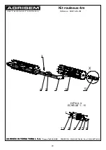 Предварительный просмотр 34 страницы Agrisem Classic DISC-O-MULCH User Manual And  Spare Parts List