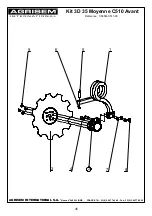 Предварительный просмотр 40 страницы Agrisem Classic DISC-O-MULCH User Manual And  Spare Parts List