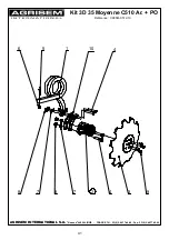 Предварительный просмотр 46 страницы Agrisem Classic DISC-O-MULCH User Manual And  Spare Parts List