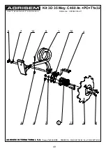 Предварительный просмотр 54 страницы Agrisem Classic DISC-O-MULCH User Manual And  Spare Parts List