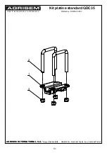 Предварительный просмотр 56 страницы Agrisem Classic DISC-O-MULCH User Manual And  Spare Parts List