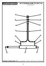 Предварительный просмотр 60 страницы Agrisem Classic DISC-O-MULCH User Manual And  Spare Parts List