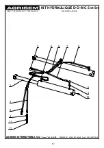 Предварительный просмотр 62 страницы Agrisem Classic DISC-O-MULCH User Manual And  Spare Parts List