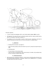 Предварительный просмотр 15 страницы Agrisem Combiplow 31+ User Manual