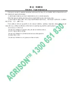 Preview for 7 page of Agrison 100HP CDF Operation Manual