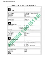 Preview for 5 page of Agrison ME8000 Operating Manual