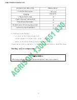 Preview for 41 page of Agrison ME8000 Operating Manual