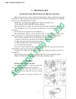 Preview for 71 page of Agrison ME8000 Operating Manual