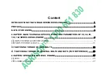 Preview for 2 page of Agrison TX920L Operation Manual