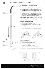 Предварительный просмотр 2 страницы agrobrite FLF27DF Instruction Manual