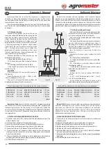 Preview for 21 page of agromaster BM 12 Operator'S Manual And Spare Parts