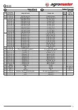 Preview for 28 page of agromaster BM 12 Operator'S Manual And Spare Parts