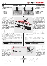 Preview for 18 page of agromaster GS2 1000 Operator'S Manual