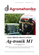 Preview for 1 page of Agromehanika Ag-tronik M1 Instructions For Use Manual