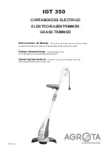 Preview for 1 page of AGROTA IGT 350 Operating Instructions Manual