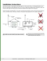 Preview for 2 page of Agrowtek SXC Installation Manual