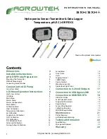 Agrowtek SXH Instruction Manual preview