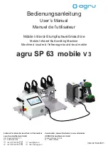 Preview for 1 page of AGRU SP 63 mobile V 3 User Manual