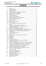 Preview for 3 page of AGRU SP 63 mobile V 3 User Manual