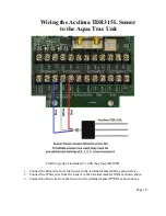 Preview for 12 page of AgSense Aqua Trac Pro Wiring Manual