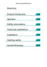 Предварительный просмотр 3 страницы AGT AGT-SSFM81 Product Manual