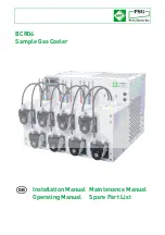 AGT PSG BCR04 Installation Manual, Operating Manual, Maintenance Manual, Spare Part List preview