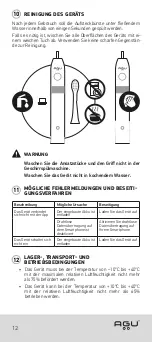 Preview for 12 page of Agu Brushy User Manual