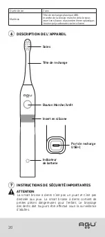 Preview for 20 page of Agu Brushy User Manual