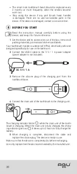 Предварительный просмотр 36 страницы Agu Brushy User Manual