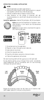 Предварительный просмотр 38 страницы Agu Brushy User Manual