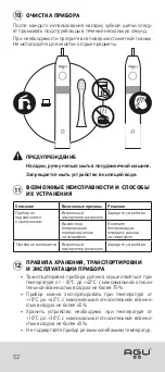 Preview for 52 page of Agu Brushy User Manual