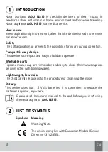 Preview for 3 page of Agu Daisy NS15 User Manual