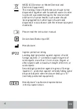 Preview for 4 page of Agu Daisy NS15 User Manual