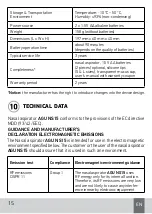 Preview for 15 page of Agu Daisy NS15 User Manual