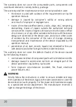 Preview for 20 page of Agu Daisy NS15 User Manual