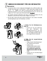 Preview for 12 page of Agu Minimill N7 Instruction Manual