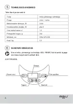 Preview for 6 page of Agu PMBF2 User Manual