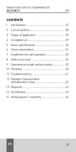 Preview for 30 page of Agu Ray SNC10 Quick Manual / User Manual